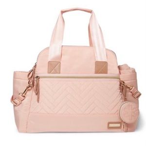Skip Hop Suite 6 Piece Diaper Satchel Set.